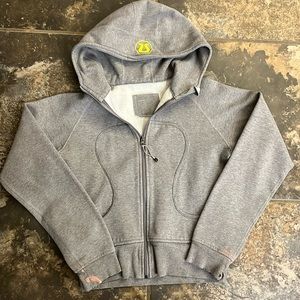 Lululemon Gray full zip scuba size 2/4 Small